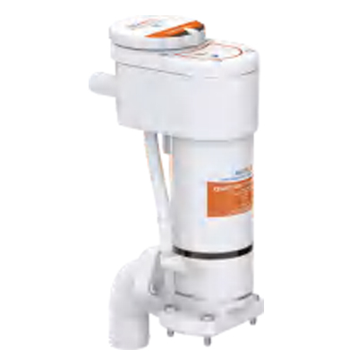 Electric Marine Toilet Conversion Kit with Macerator & Self-Priming Pump