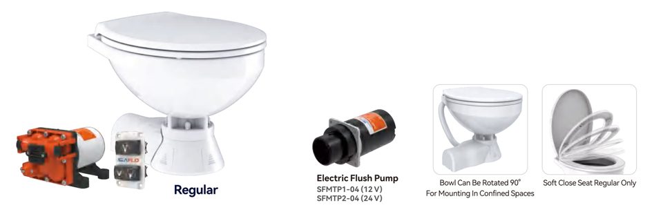 Marine Electric Toilet