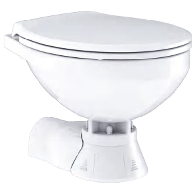 QuietFlush Pro Marine Electric Toilet – Macerator Pump Included