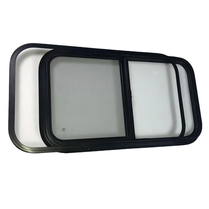 Marine Grade Aluminum Double-Leaf Sliding... 